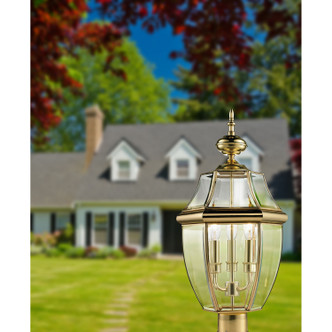 Ashford Three Light Post Mount
