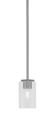 Toltec Lighting - 1201-GP-300 - One Light Mini Pendant - Franklin - Graphite