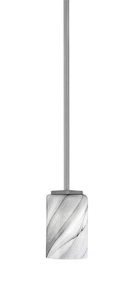 Toltec Lighting - 1201-GP-3009 - One Light Mini Pendant - Franklin - Graphite