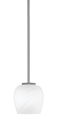 Toltec Lighting - 1201-GP-4811 - One Light Mini Pendant - Franklin - Graphite