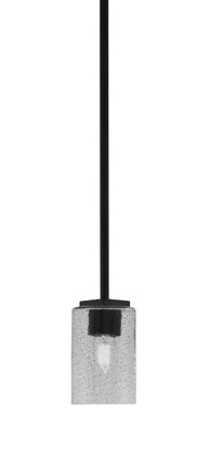 Toltec Lighting - 1201-MB-3002 - One Light Mini Pendant - Franklin - Matte Black
