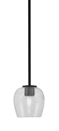 Toltec Lighting - 1201-MB-4812 - One Light Mini Pendant - Franklin - Matte Black