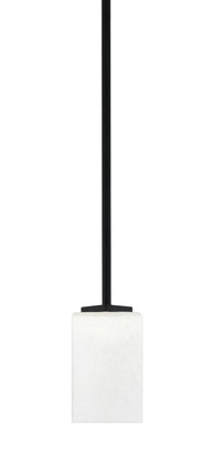 Toltec Lighting - 1201-MB-531 - One Light Mini Pendant - Franklin - Matte Black