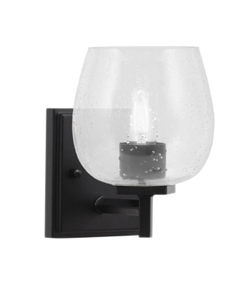 Toltec Lighting - 1211-MB-4810 - One Light Wall Sconce - Franklin - Matte Black