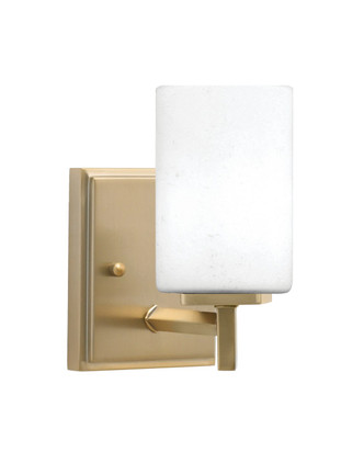 Toltec Lighting - 1211-NAB-310 - One Light Wall Sconce - Franklin - New Age Brass