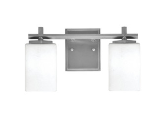 Toltec Lighting - 1212-GP-310 - Two Light Bath Bar - Franklin - Graphite