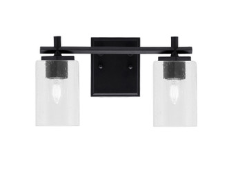 Toltec Lighting - 1212-MB-300 - Two Light Bath Bar - Franklin - Matte Black