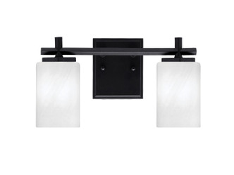 Toltec Lighting - 1212-MB-3001 - Two Light Bath Bar - Franklin - Matte Black