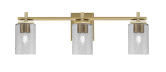 Toltec Lighting - 1213-NAB-3002 - Three Light Bath Bar - Franklin - New Age Brass Toltec Lighting - 1213-NAB-3002 - Three Light Bath Bar - Franklin - New Age Brass