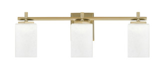 Toltec Lighting - 1213-NAB-531 - Three Light Bath Bar - Franklin - New Age Brass Toltec Lighting - 1213-NAB-531 - Three Light Bath Bar - Franklin - New Age Brass