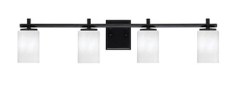 Toltec Lighting - 1214-MB-3001 - Four Light Bath Bar - Franklin - Matte Black