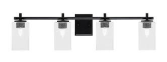 Toltec Lighting - 1214-MB-530 - Four Light Bath Bar - Franklin - Matte Black