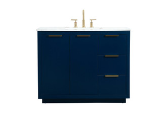 Elegant Lighting - VF19442BL - Vanity Sink Set - Blake - blue