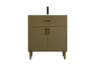 Elegant Lighting - VF25030MCB - Bathroom Vanity - Chandler - Chestnut Brown
