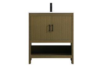 Elegant Lighting - VF25230MCB - Bathroom Vanity - Ira - Chestnut Brown