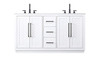 Elegant Lighting - VF29060DWH - Bathroom Vanity - Chase - White