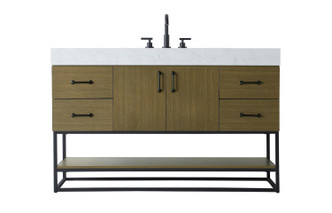 Elegant Lighting - VF29254MCB - Bathroom Vanity - Caroline - Chestnut Brown