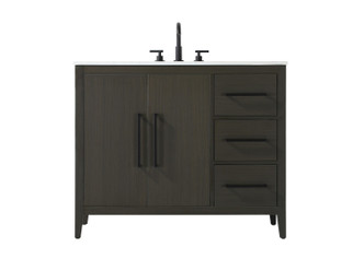 Elegant Lighting - VF29342MMB - Bathroom Vanity - Millie - Mocha Brown