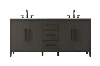 Elegant Lighting - VF29372DMMB - Bathroom Vanity - Millie - Mocha Brown