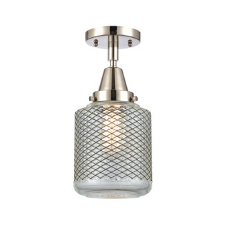 Innovations - 447-1C-PN-G262 - One Light Flush Mount - Caden - Polished Nickel