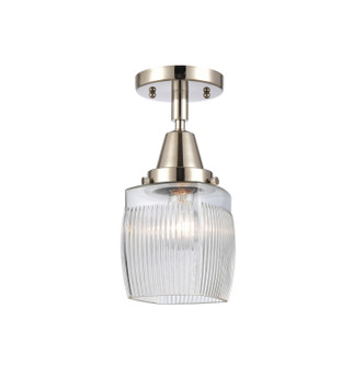 Innovations - 447-1C-PN-G302 - One Light Flush Mount - Caden - Polished Nickel