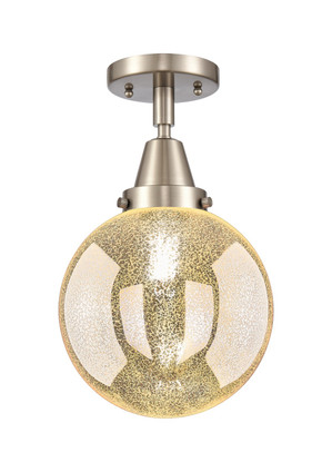 Innovations - 447-1C-SN-G208-8 - One Light Semi-Flush Mount - Caden - Brushed Satin Nickel