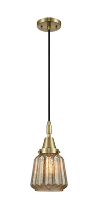 Innovations - 447-1P-AB-G146 - One Light Mini Pendant - Caden - Antique Brass
