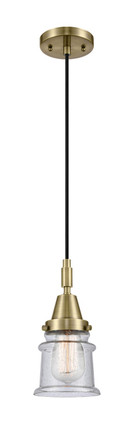 Innovations - 447-1P-AB-G184S - One Light Mini Pendant - Caden - Antique Brass