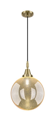 Innovations - 447-1P-AB-G208-12 - One Light Pendant - Caden - Antique Brass Innovations - 447-1P-AB-G208-12 - One Light Pendant - Caden - Antique Brass