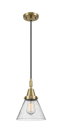 Innovations - 447-1P-AB-G44 - One Light Mini Pendant - Caden - Antique Brass