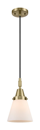 Innovations - 447-1P-AB-G61 - One Light Mini Pendant - Caden - Antique Brass