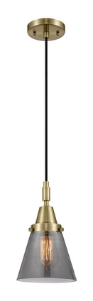 Innovations - 447-1P-AB-G63 - One Light Mini Pendant - Caden - Antique Brass