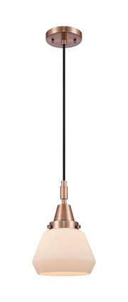 Innovations - 447-1P-AC-G171 - One Light Mini Pendant - Caden - Antique Copper