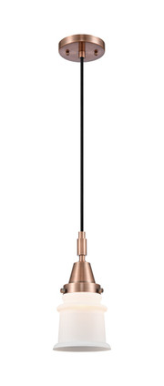 Innovations - 447-1P-AC-G181S - One Light Mini Pendant - Caden - Antique Copper