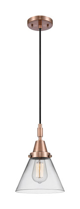 Innovations - 447-1P-AC-G42 - One Light Mini Pendant - Caden - Antique Copper