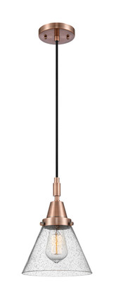 Innovations - 447-1P-AC-G44 - One Light Mini Pendant - Caden - Antique Copper