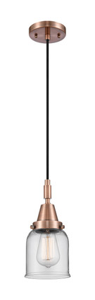 Innovations - 447-1P-AC-G52 - One Light Mini Pendant - Caden - Antique Copper