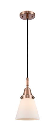 Innovations - 447-1P-AC-G61 - One Light Mini Pendant - Caden - Antique Copper
