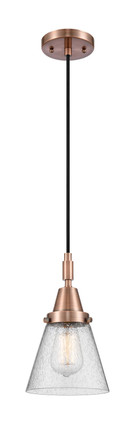 Innovations - 447-1P-AC-G64 - One Light Mini Pendant - Caden - Antique Copper