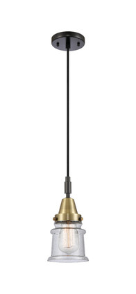 Innovations - 447-1P-BAB-G184S - One Light Mini Pendant - Caden - Black Antique Brass