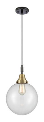 Innovations - 447-1P-BAB-G202-10 - One Light Mini Pendant - Caden - Black Antique Brass