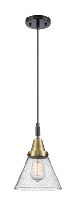 Innovations - 447-1P-BAB-G44 - One Light Mini Pendant - Caden - Black Antique Brass