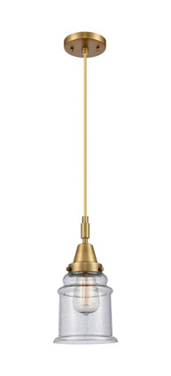 Innovations - 447-1P-BB-G184 - One Light Mini Pendant - Caden - Brushed Brass
