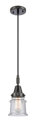 Innovations - 447-1P-BK-G184S - One Light Mini Pendant - Caden - Matte Black