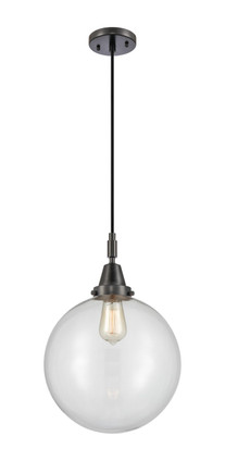 Innovations - 447-1P-BK-G202-12 - One Light Mini Pendant - Caden - Matte Black