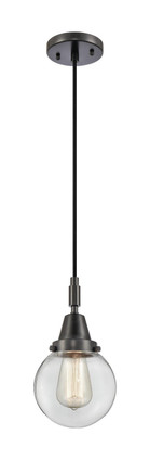Innovations - 447-1P-BK-G202-6 - One Light Mini Pendant - Caden - Matte Black