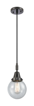 Innovations - 447-1P-BK-G204-6 - One Light Pendant - Caden - Matte Black Innovations - 447-1P-BK-G204-6 - One Light Pendant - Caden - Matte Black
