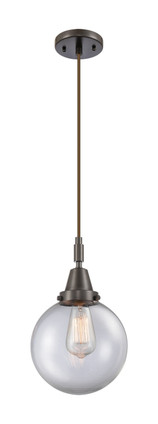 Innovations - 447-1P-OB-G202-8 - One Light Mini Pendant - Caden - Oil Rubbed Bronze