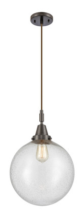 Innovations - 447-1P-OB-G204-12 - One Light Mini Pendant - Caden - Oil Rubbed Bronze