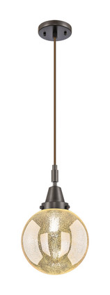 Innovations - 447-1P-OB-G208-8 - One Light Mini Pendant - Caden - Oil Rubbed Bronze